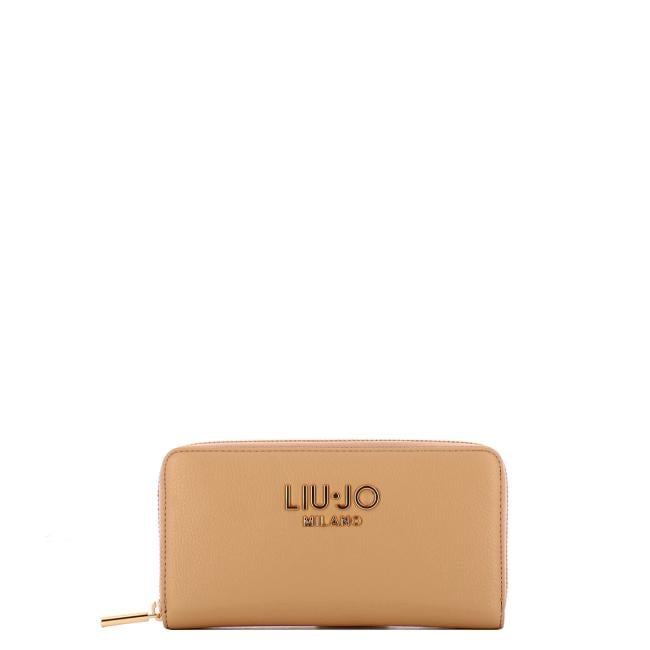 Liu Jo Portafoglio Grande Zip Around Dark Cipria - 1