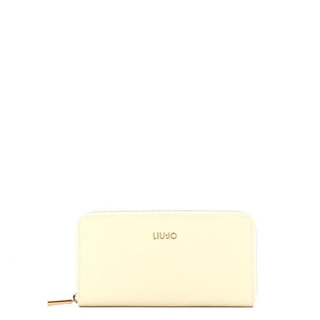 Liu Jo Portafoglio Grande Zip Around Cream - 1