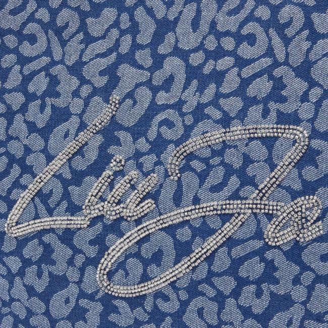 Liu Jo Shopping Bag Large in denim Animalier - 4
