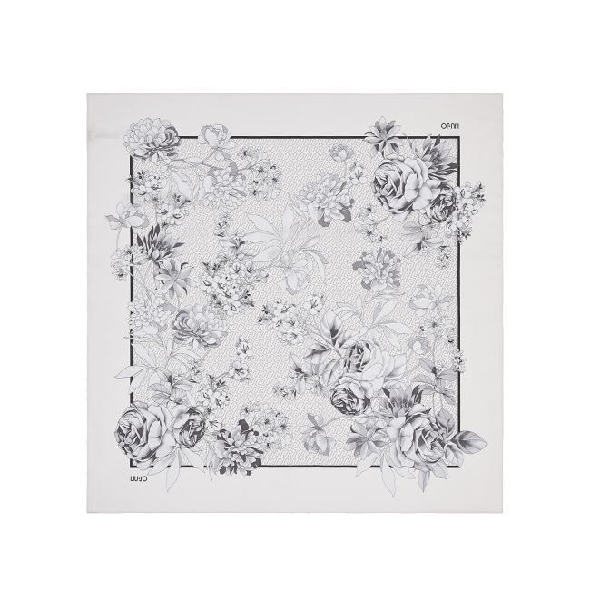 Liu Jo Foulard a fiori Black - 1