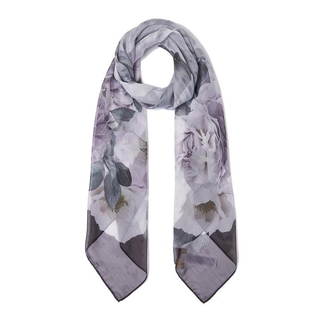 Liu Jo Foulard con peonie Black - 2