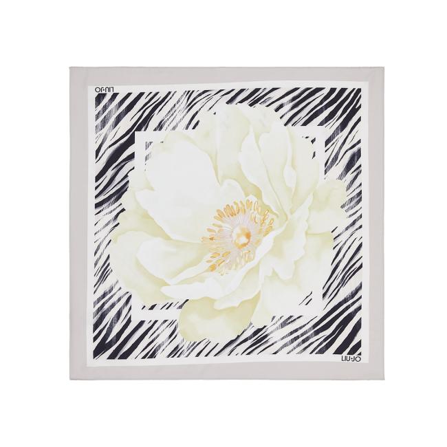 Liu Jo Foulard con fiore Peonia - 1