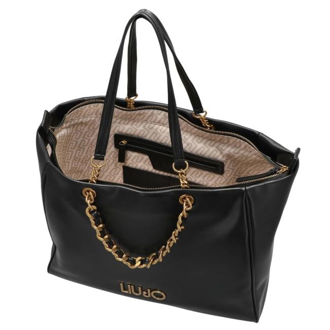 Liu Jo Borsa a spalla con catena Black - 4