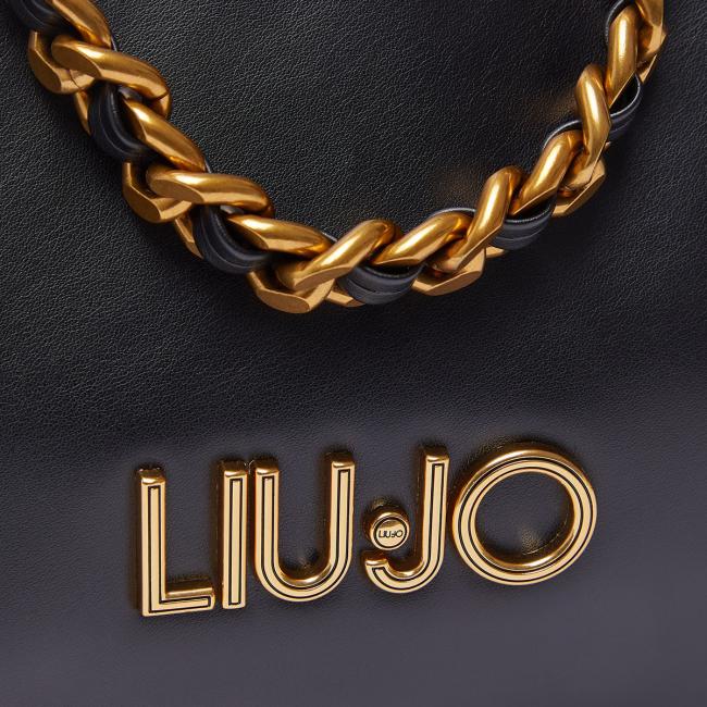 Liu Jo Borsa a spalla Shaula con catena Black - 4