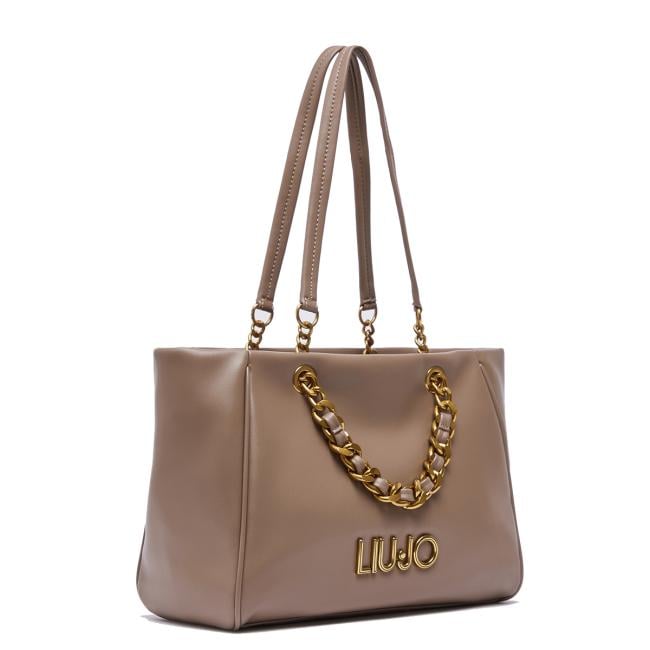 Liu Jo Borsa a spalla Shaula con catena Mocha - 2