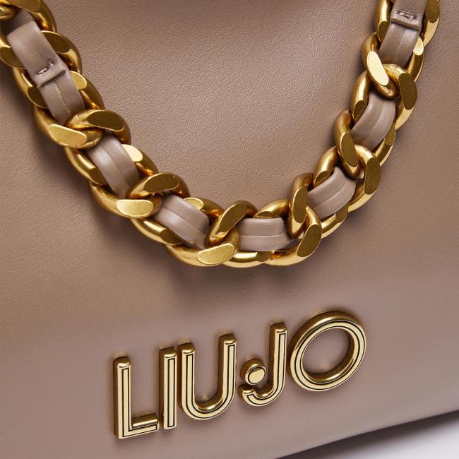 Liu Jo Borsa a spalla Shaula con catena Mocha - 5