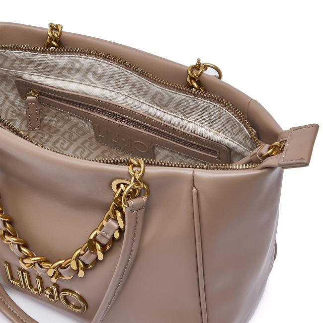 Liu Jo Borsa a spalla Shaula con catena Mocha - 6