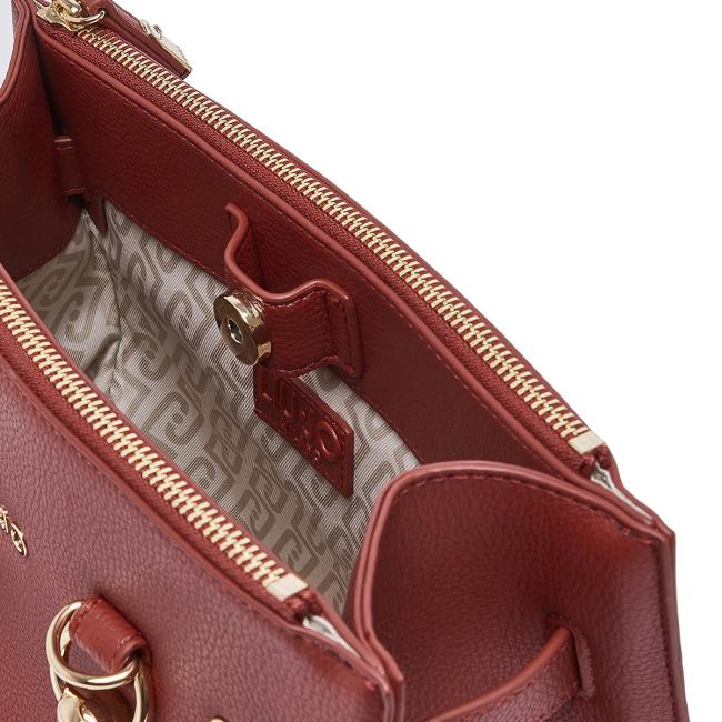 Liu Jo Borsa a mano Manhattan Piccola Brick Red - 6