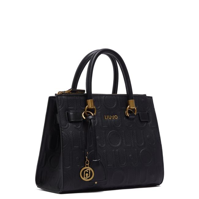 Liu Jo Borsa a mano Manhattan Embossed Piccola Black - 2