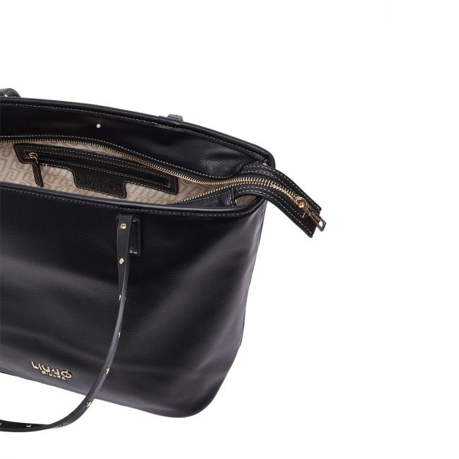 Liu Jo Shopping bag media Black - 5