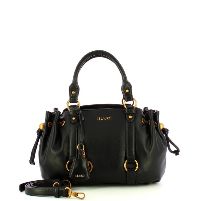Liu Jo Borsa a mano Piccola con coulisse Black - 4