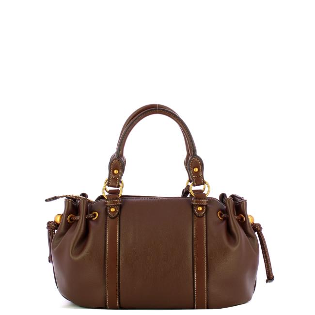 Liu Jo Borsa a mano Piccola con coulisse Deep Brown - 3