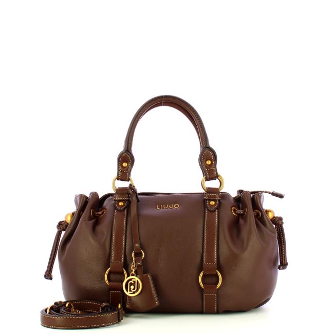 Liu Jo Borsa a mano Piccola con coulisse Deep Brown - 4
