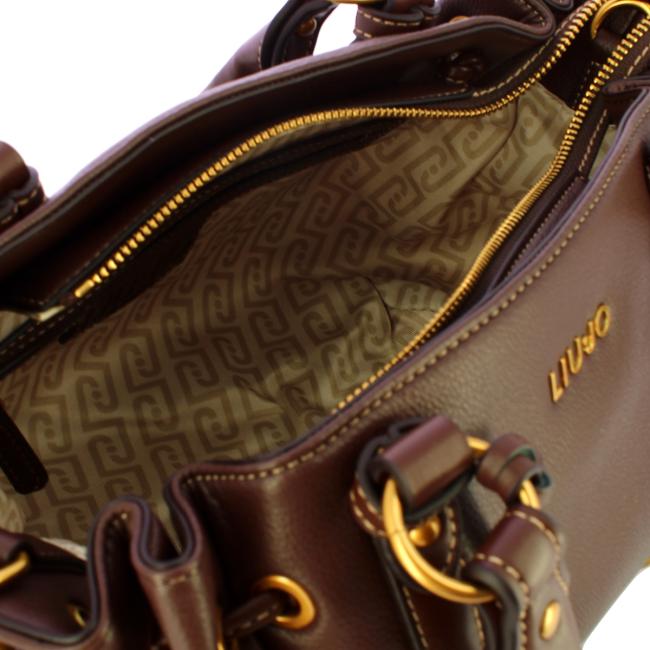 Liu Jo Borsa a mano Piccola con coulisse Deep Brown - 5