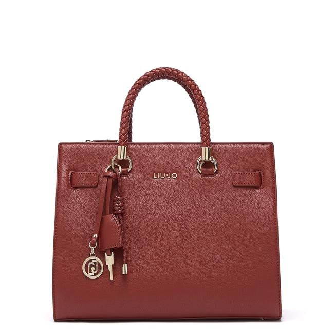 Liu Jo Borsa a mano Manhattan Media Brick Red - 1