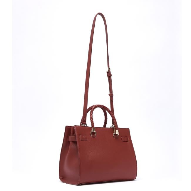 Liu Jo Borsa a mano Manhattan Media Brick Red - 3