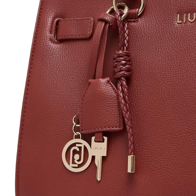Liu Jo Borsa a mano Manhattan Media Brick Red - 5