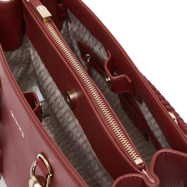 Liu Jo Borsa a mano Manhattan Media Brick Red - 6