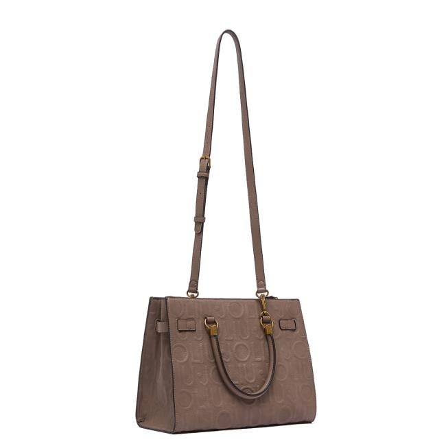 Liu Jo Borsa a mano Manhattan Embossed Media Mocha - 3