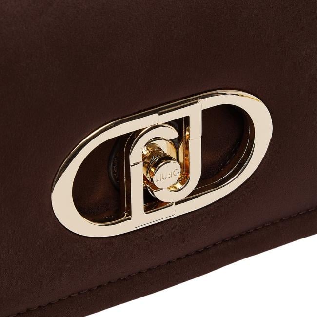 Liu Jo Sottospalla LaPuffy Medium in microfibra Deep Brown - AF6148T761A 91419 - 5