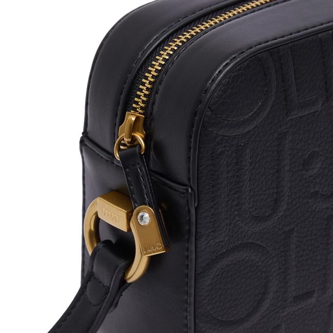 Liu Jo Borsa a tracolla Manhattan Embossed Black - 4