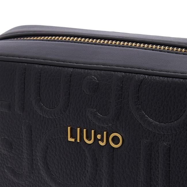 Liu Jo Borsa a tracolla Manhattan Embossed Black - 5