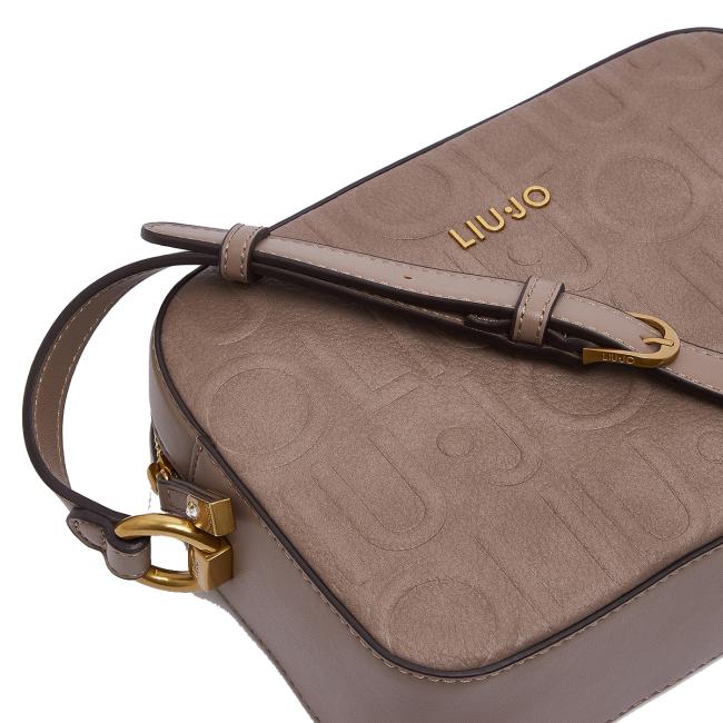 Liu Jo Borsa a tracolla Manhattan Embossed Mocha - 4