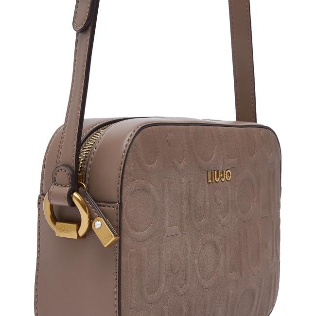 Liu Jo Borsa a tracolla Manhattan Embossed Mocha - 5