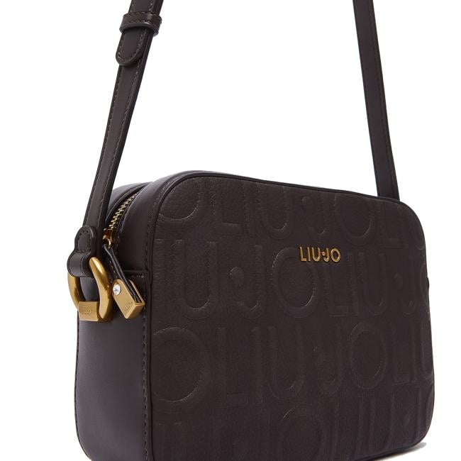 Liu Jo Borsa a tracolla Manhattan Embossed Deep Brown - 4