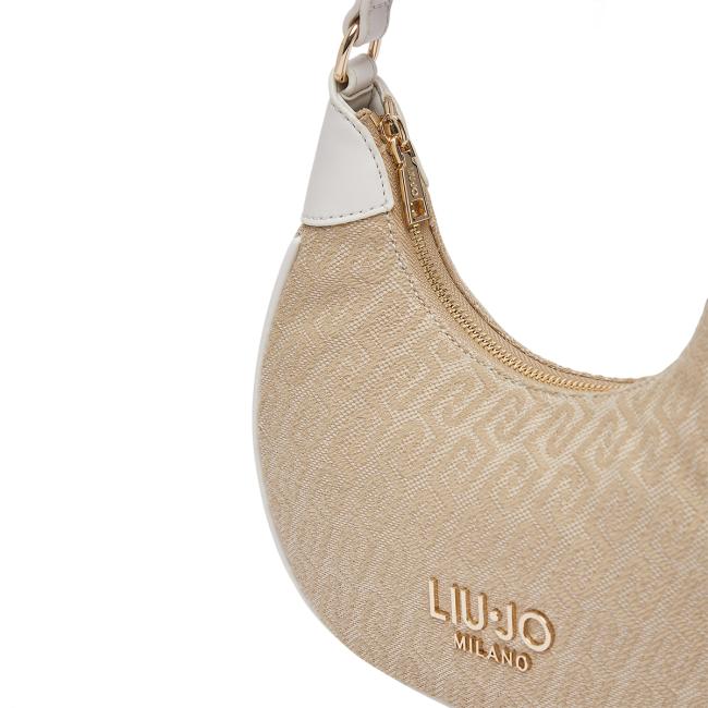 Liu Jo Hobo bag jacquard piccola Naturale - 3