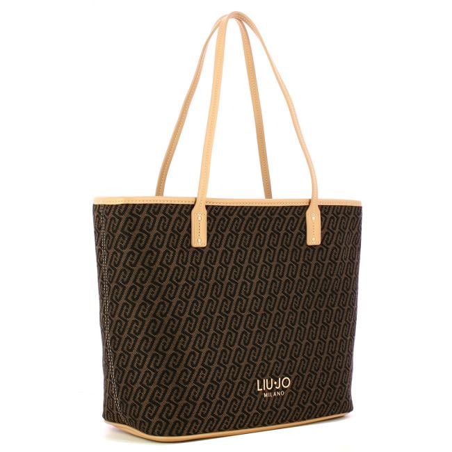 Liu Jo Tote Bag monogram Testa Moro - 2