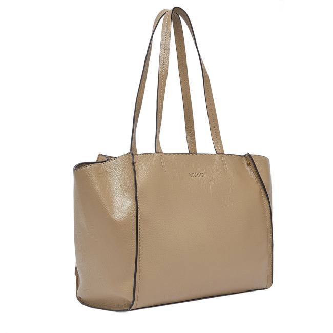 Liu Jo Shopping bag grande Mud - 4
