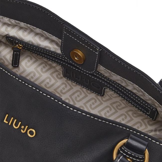 Liu Jo Borsa a spalla grande Ginesa Black - 7