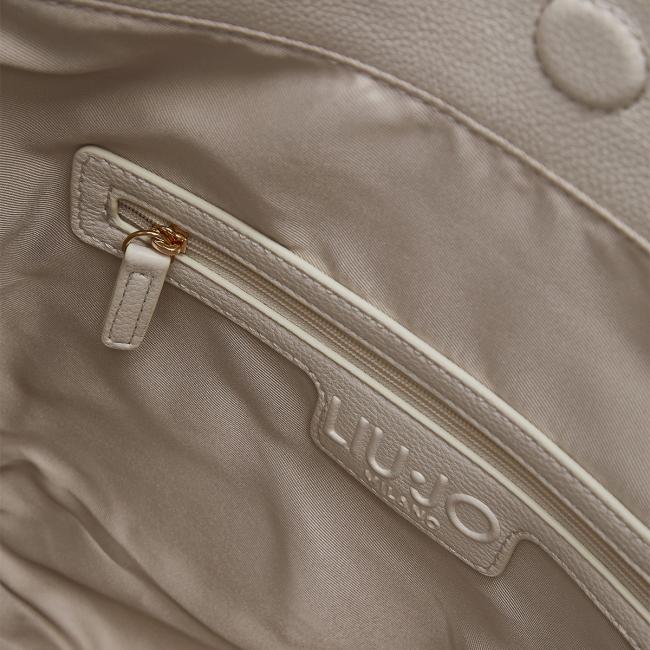 Liu Jo Hobo bag logata Cream - 4