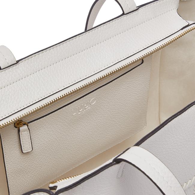 Liu Jo Shopping bag grande Cream - 7