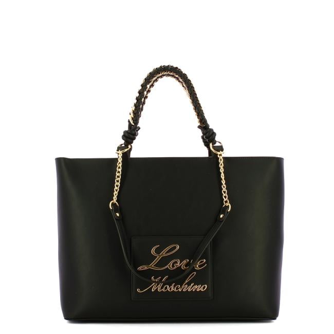 Love Moschino Shopper con logo Nero - 1