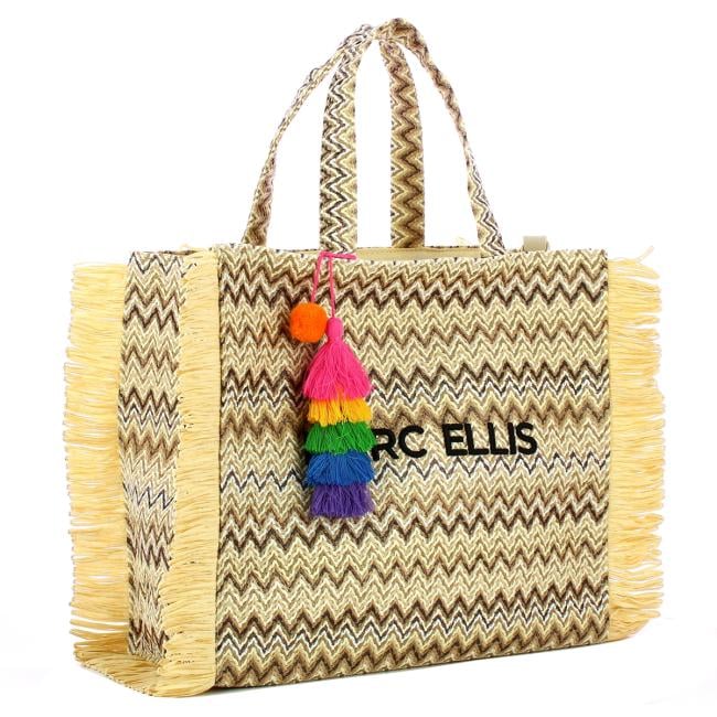 Marc Ellis Borsa a spalla Saint Claire L Multicolor Natural - 2