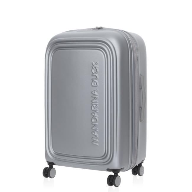 Mandarina Duck Trolley Medio Espandibile 69 cm LOGODUCK + Silver - 1