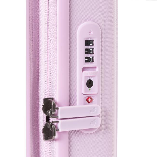 Mandarina Duck Bagaglio a mano 55 cm LOGODUCK + Duck Pastel Lavander - 5