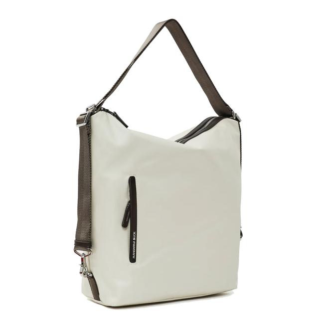 Mandarina Duck Hobo Bag Hunter Latte - 2