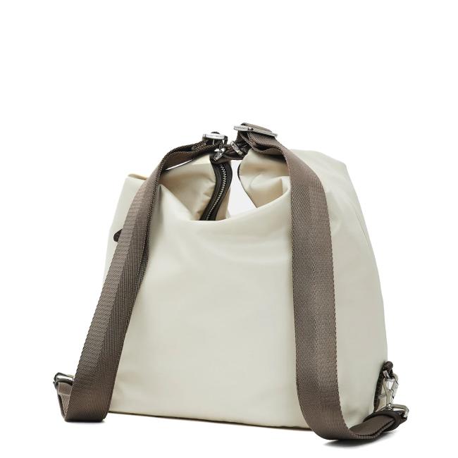 Mandarina Duck Hobo Bag Hunter Latte - 5