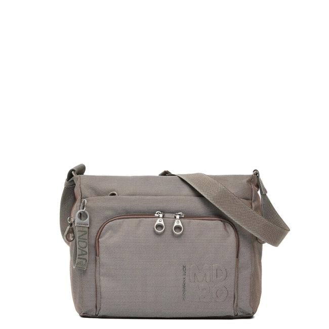 Mandarina Duck Borsa a tracolla con tasca MD20 Taupe - 1