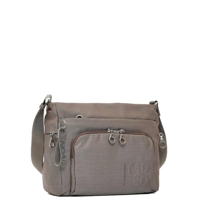 Mandarina Duck Borsa a tracolla con tasca MD20 Taupe - 2
