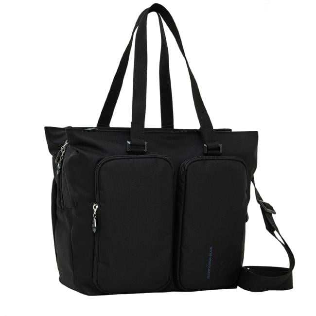 Mandarina Duck MD20 Shopper grande Black - P10QMT73 651 - 2