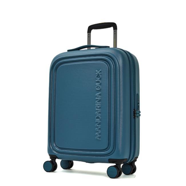 Mandarina Duck Bagaglio a mano 55 cm LOGODUCK + Exp. Tailor Blue - 2