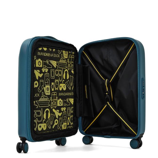 Mandarina Duck Bagaglio a mano 55 cm LOGODUCK + Exp. Tailor Blue - 5