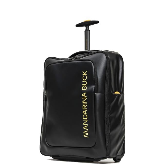 Mandarina Duck Zaino Trolley Morbido Eco Coated Black - 2