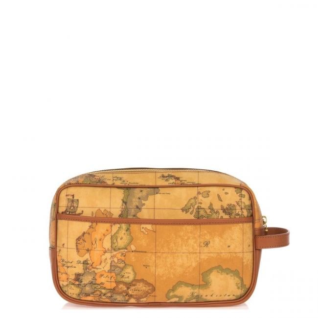 Alviero Martini 1a Classe Beauty Case Grande Geo Classic Naturale - 2