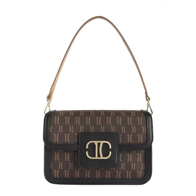 Alviero Martini 1a Classe Borsetta Frame Bag Monogram Nero - 1