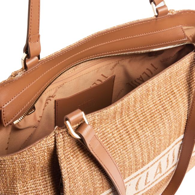 Alviero Martini 1a Classe Shopping Rafia Coast Tabacco - 4